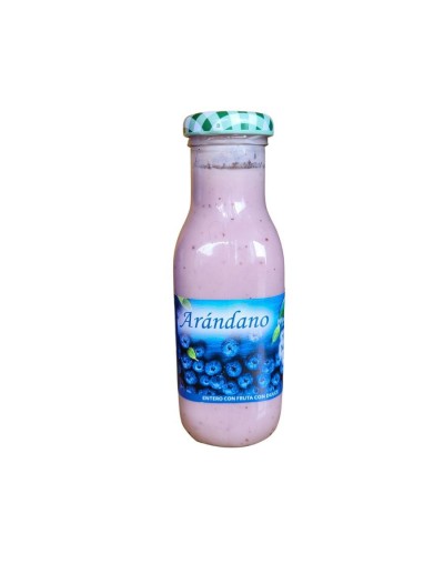Yogurth de arandano sin azucar de 250ml 100% natural