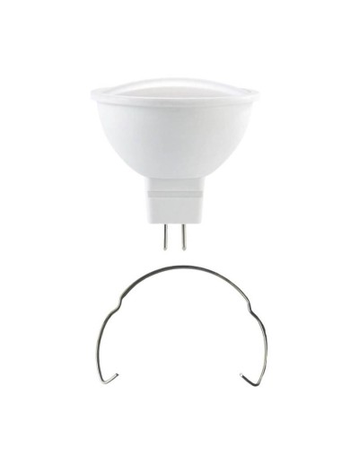 Bombillo led bipin gu53 5w luz blanca con gancho retenedor