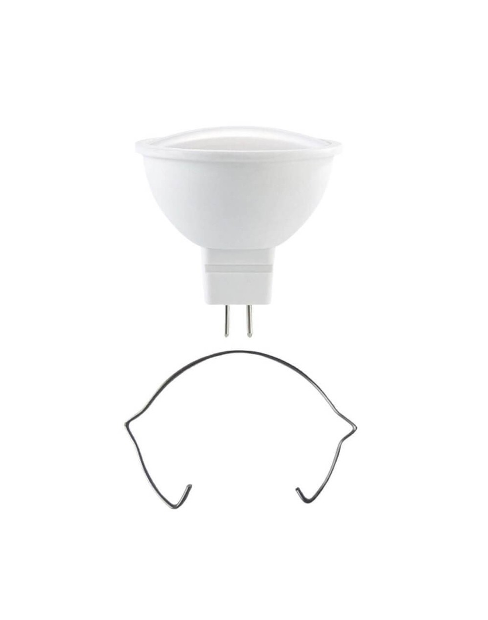 Bombillo led bipin gu53 5w luz blanca con retenedor importado