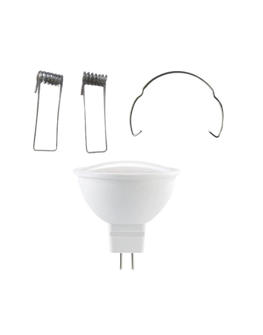 Bombillo led bipin gu53 5w lblanca con pines laterales y gancho retenedor