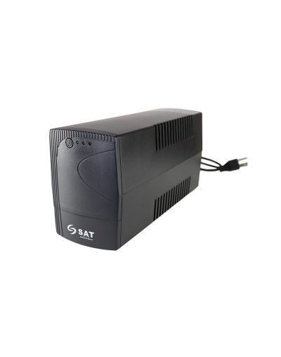 UPS REGULADA SAT UR750 750VA 120V  NEGRO