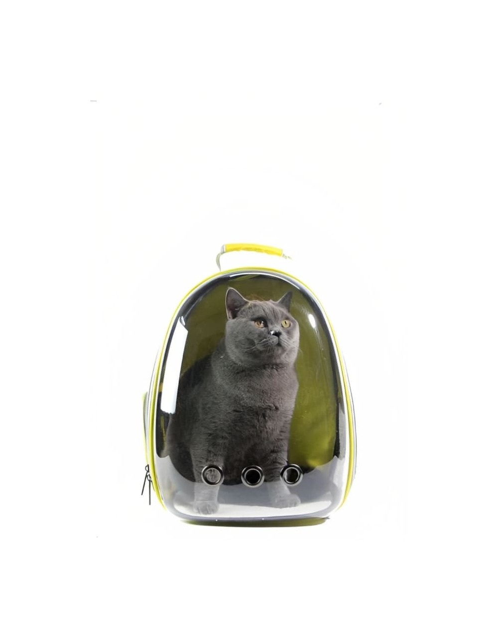 Morral transparente impermeable