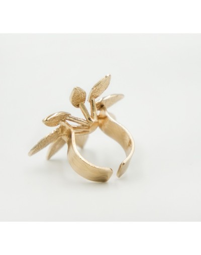 Anillo en plata schefflera