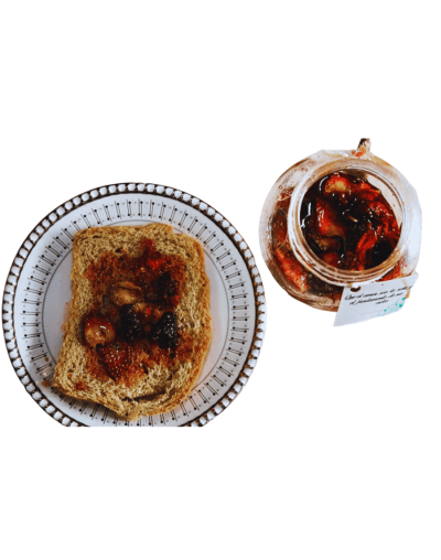 Miel de caña con moras y fresas deshidratadas 220 g