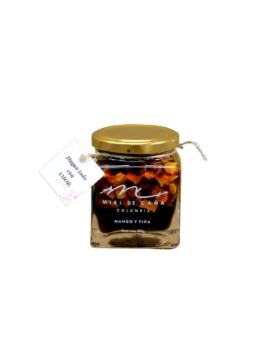 Miel de caña con mango y piña deshidratadas 250 g