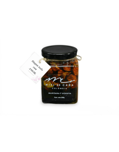 Miel de caña manzana uchuvas 220g