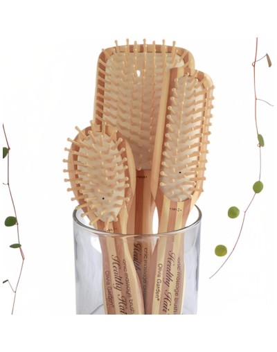 Cepillo para Cabello de Bambú