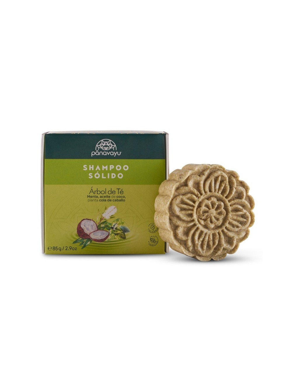 Shampoo Solido Cabello Graso  Pânavayu