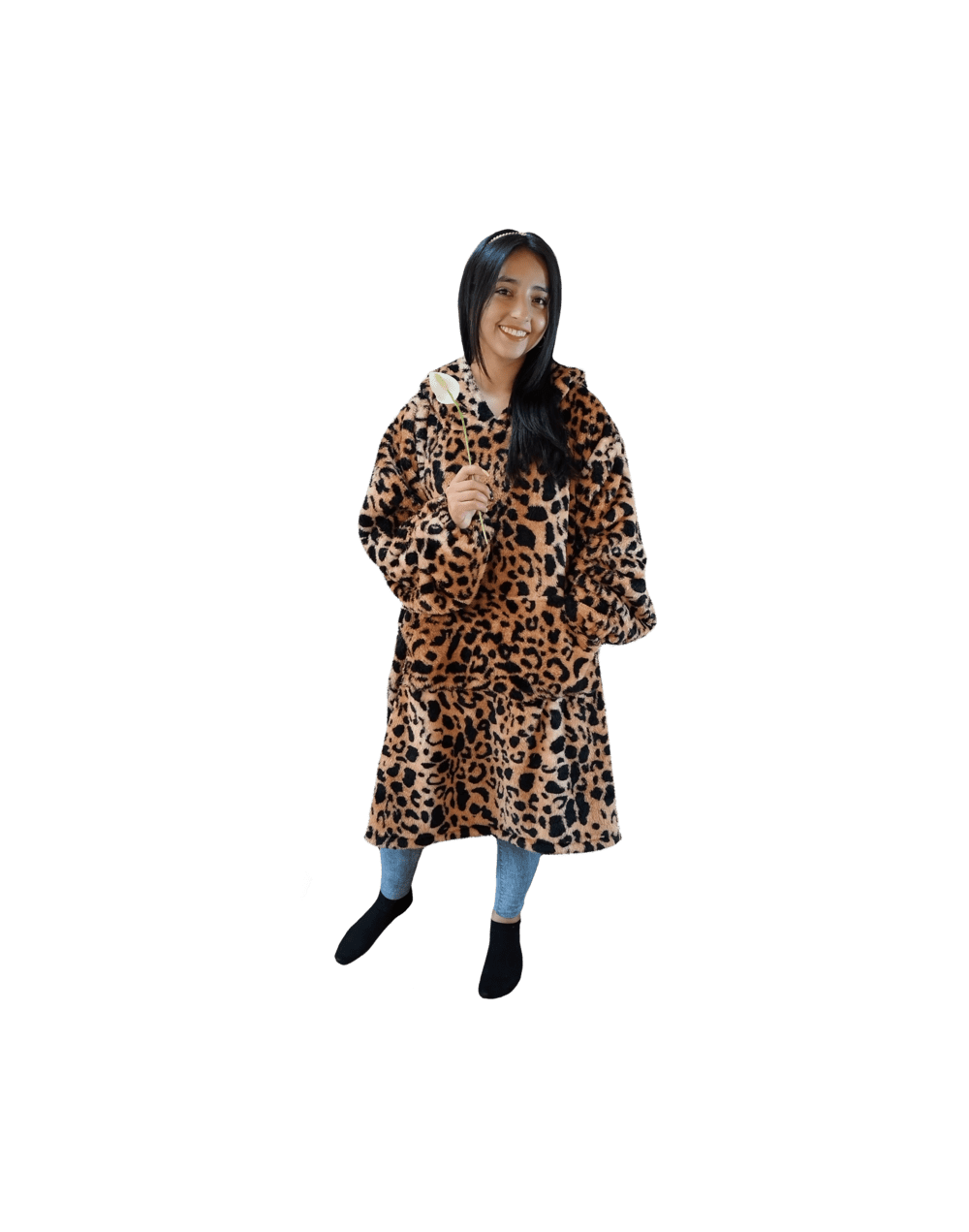 Buzo cobija superoversize diseños variados