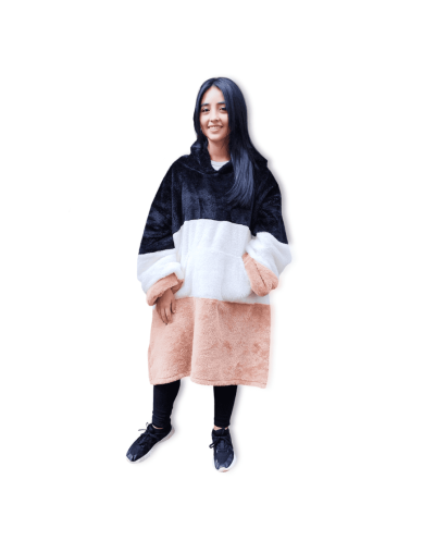 Buzo cobija superoversize diseños variados
