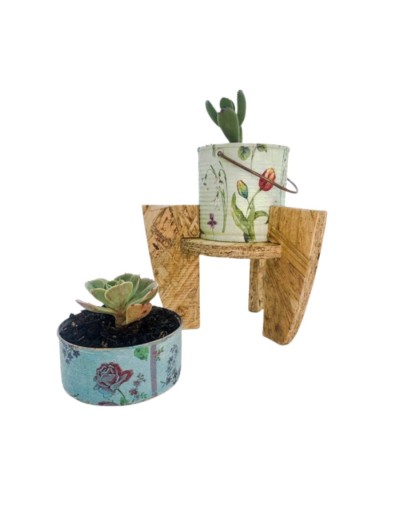 Base para latas decoradas