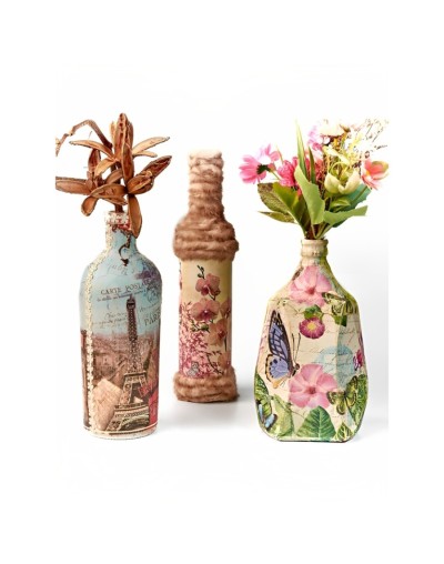 Botellas recicladas