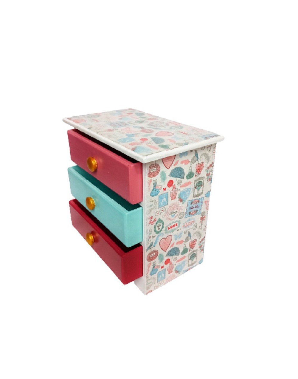 Joyero estampado chic