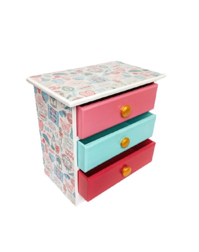 Joyero estampado chic