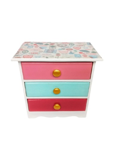 Joyero estampado chic