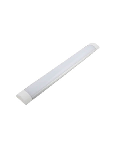 Lampara led plana antipolvo 120 cms 36w luz calida