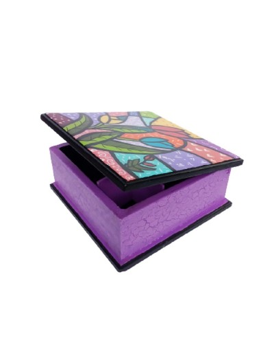 Joyero britto tulipanes
