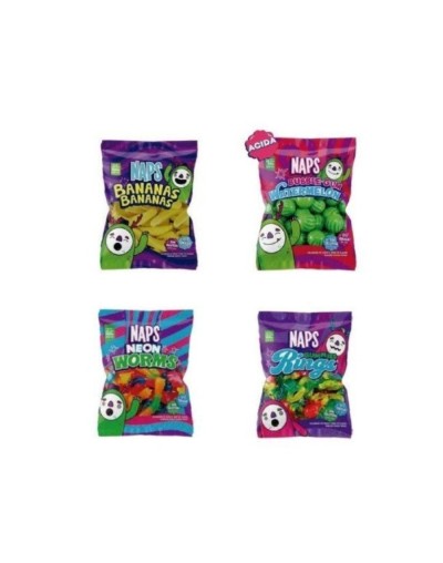 Gomas españolas naps 100gr x6