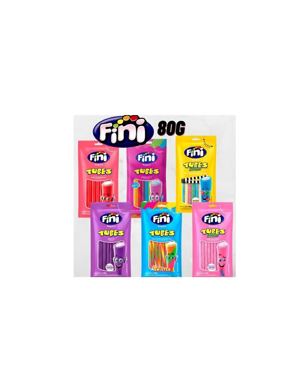 Gomas fini cinta 70gr x6