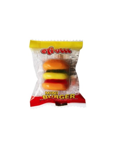 Gomas en forma de hamburguesa o hotdog x48