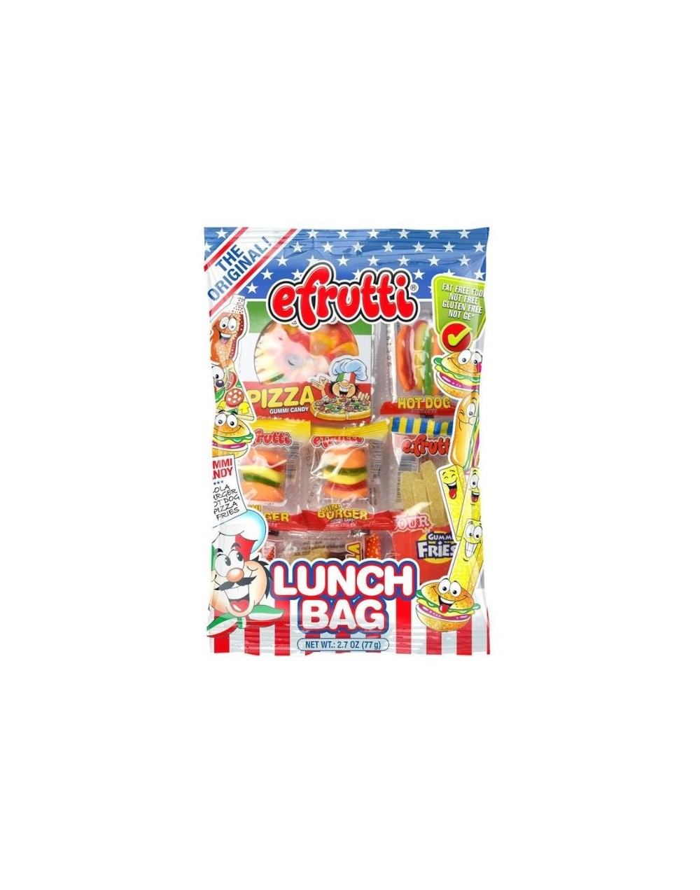 Lunch bag gomas efrutti x12