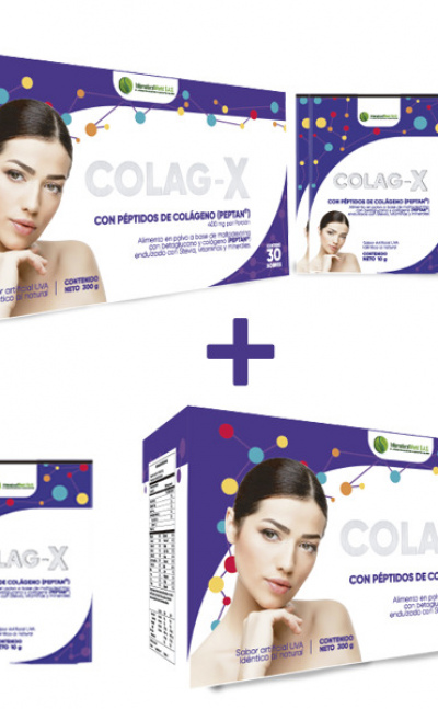 COLAGX Con Péptidos de Colágeno