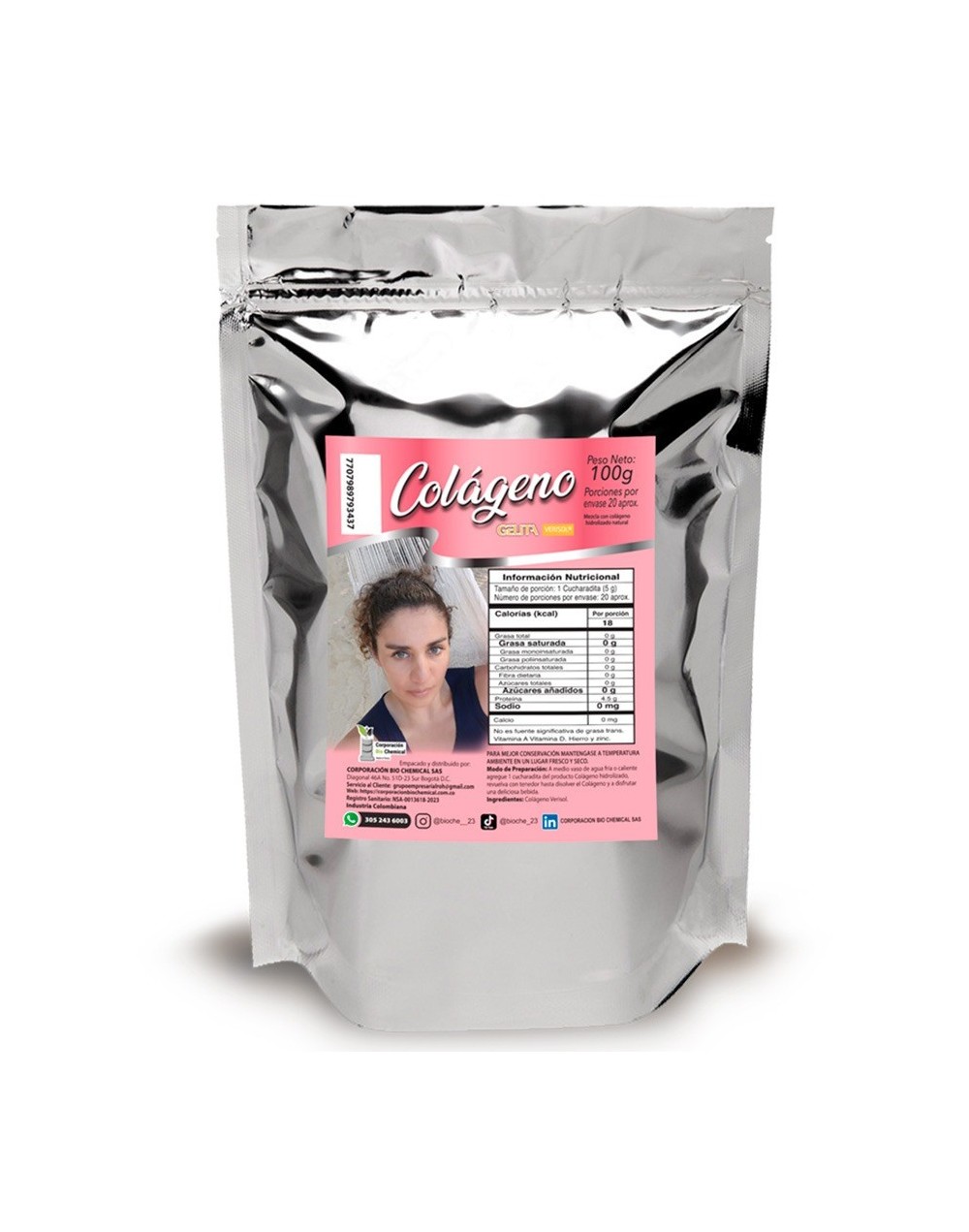 Colágeno Hidrolizado (Verisol) 100g