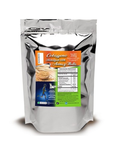 Colágeno Hidrolizado con Avena y Malta 200g