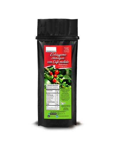 Colágeno Hidrolizado con Café Instantáneo 120g