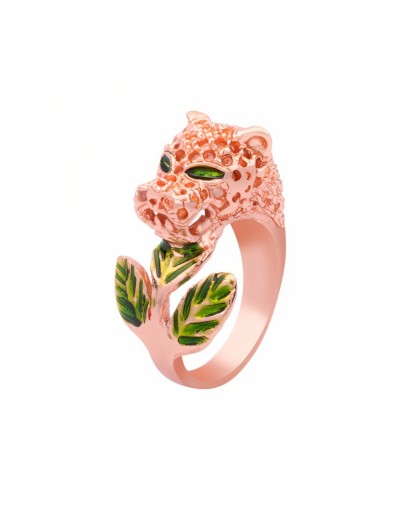 Anillo Leopardus Plata Ana Martin
