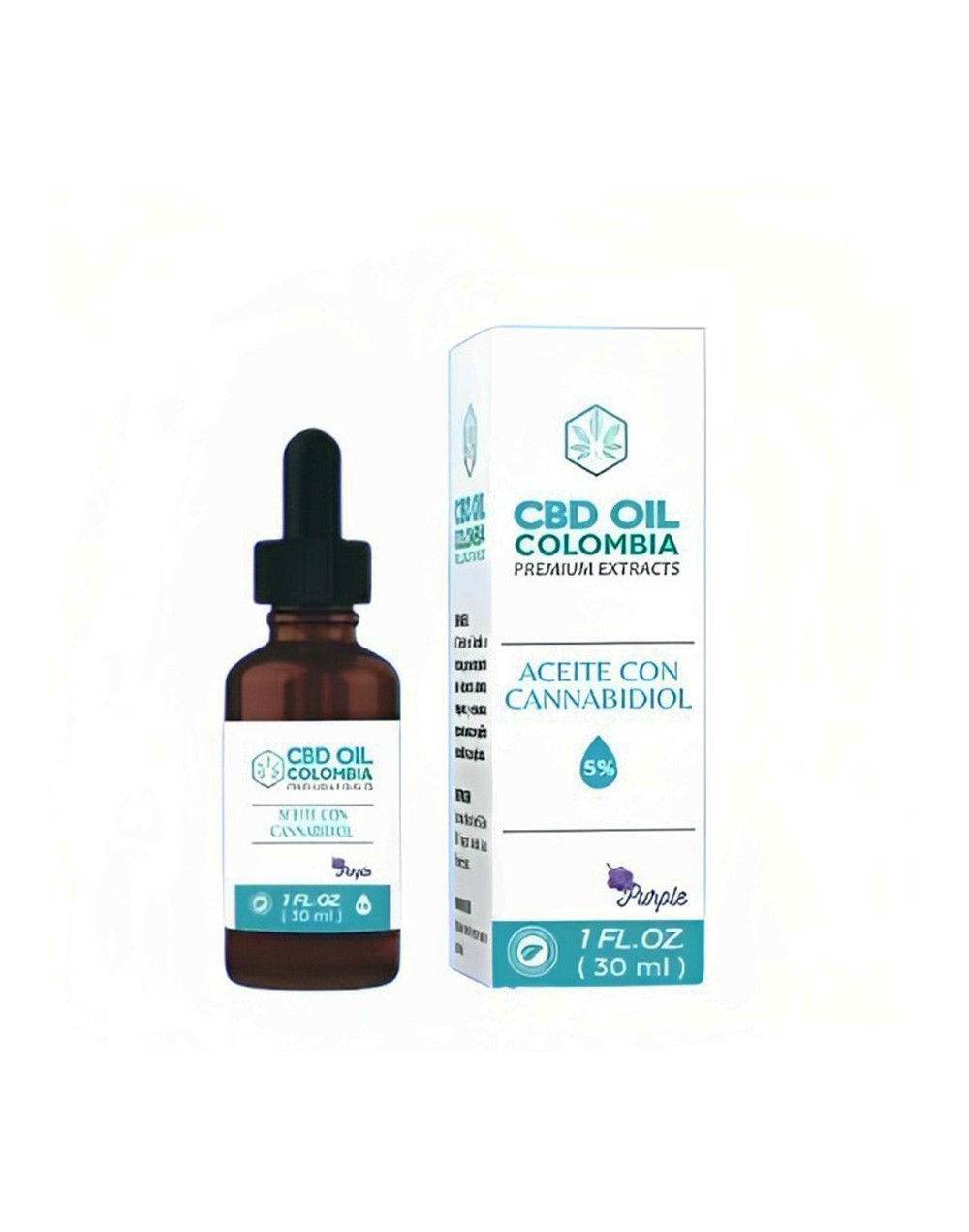 Aceite cbd 5 30ml 1500mg variedad purple para la noche