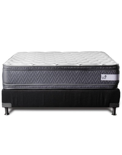 Combo Base  Colchón Ortopédico Pillow Vital Doble