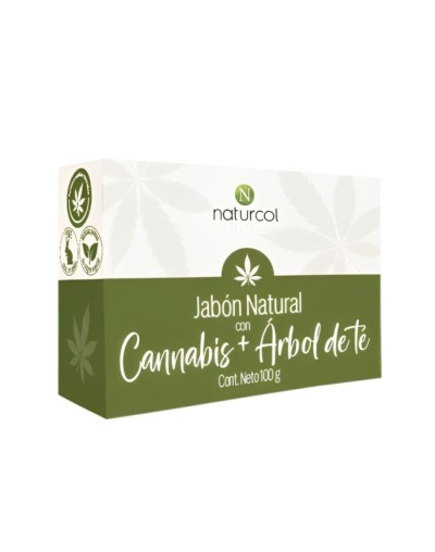 Jabon de cannabis  arbol de té