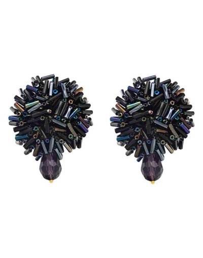 Pendientes tiny negro