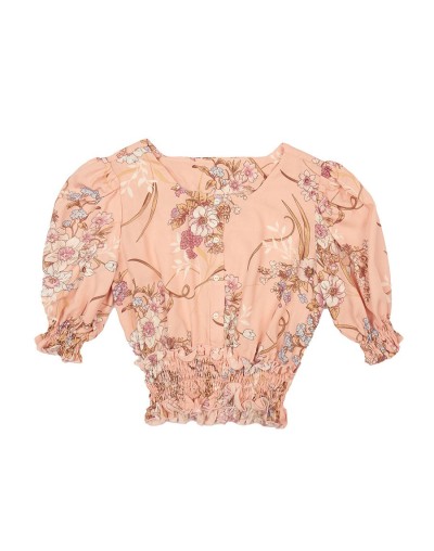 Blusa flores