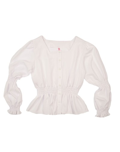 Blusa unicolor resorte