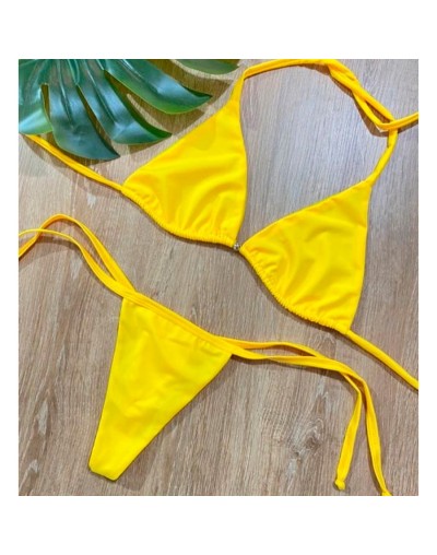 Vestido de baño amarillo