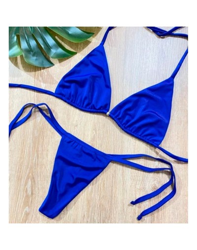 Vestido de baño azul rey