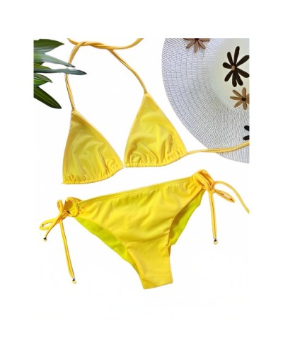 Vestido de baño amarillo