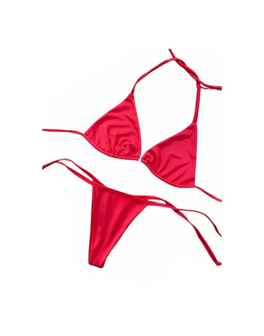 Vestido de baño rojo