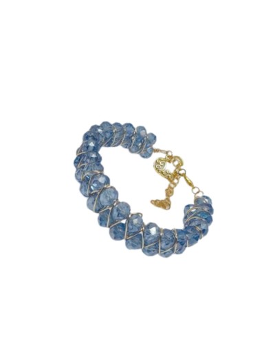 Pulsera murano alambrismo