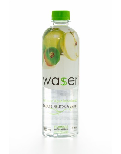 Agua saborizada frutos verdes