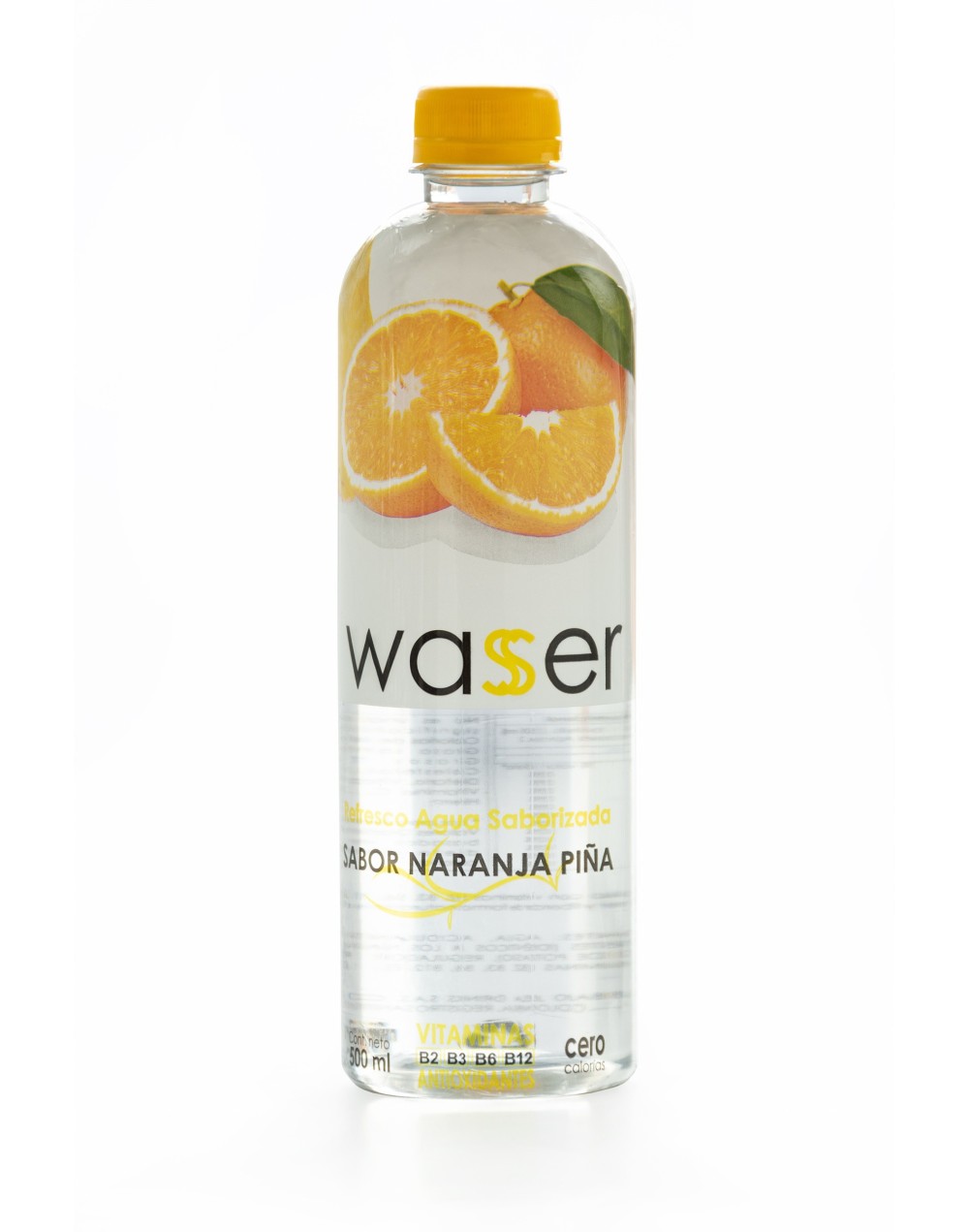 Agua saborizada piña naranja