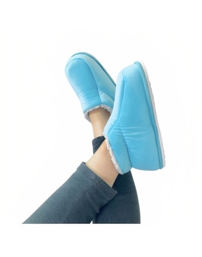 Pantuflas tipo mocasine