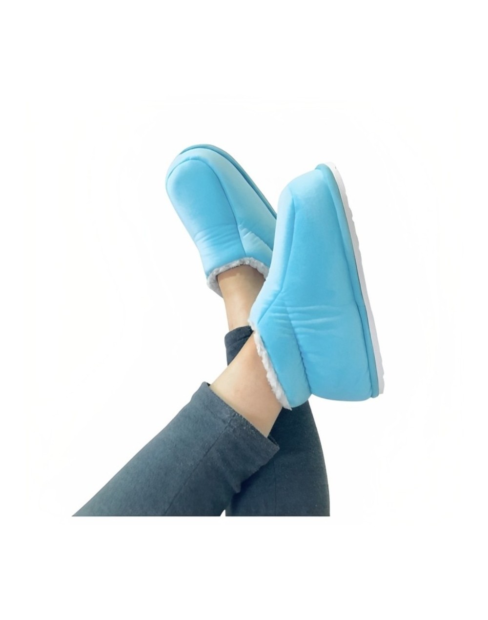 Pantuflas tipo mocasine