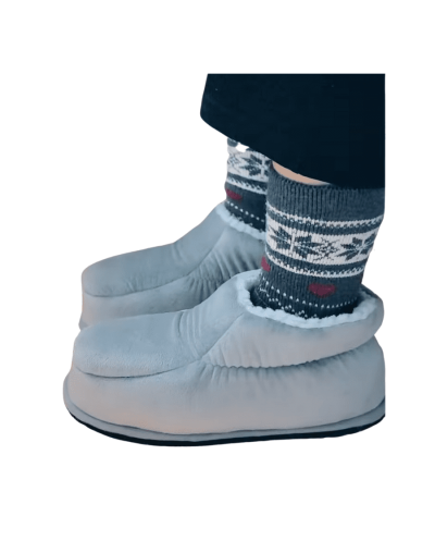 Pantuflas tipo mocasín 