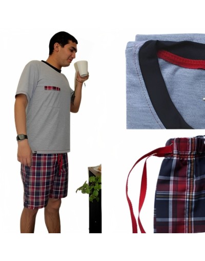 Pijama  red douglas  short