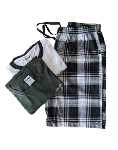 Pijama  blue  green  packs