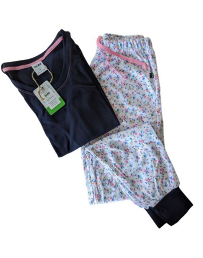Pijama  jardín floral 