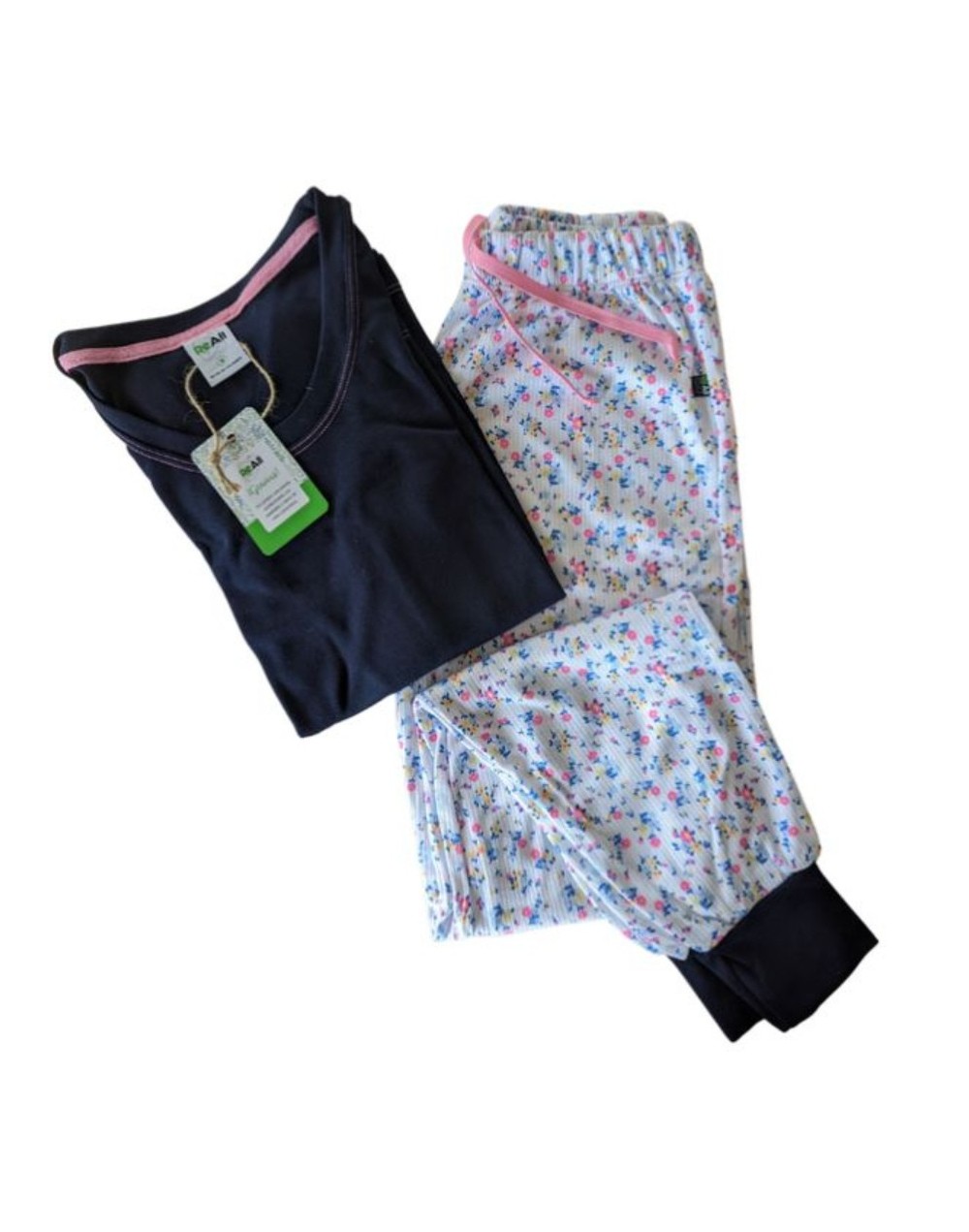 Pijama  jardín floral 